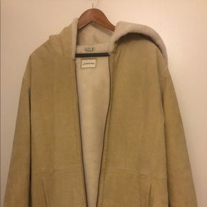 Saint John Bay Ladies Leather Coat